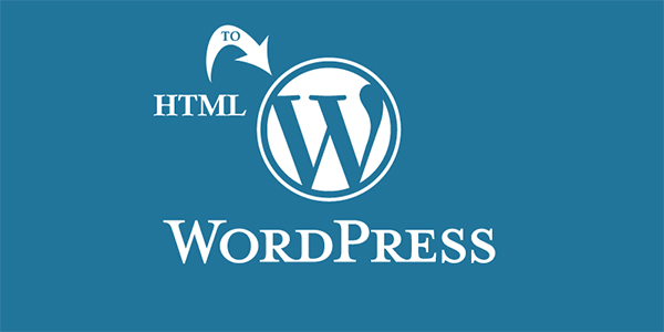 Html to wordpress